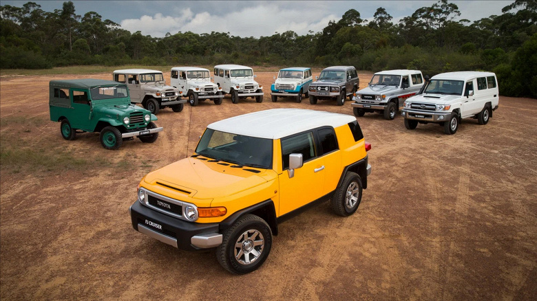 Культовый внедорожник Toyota FJ Cruiser — всё. Toyota прекратила его производство